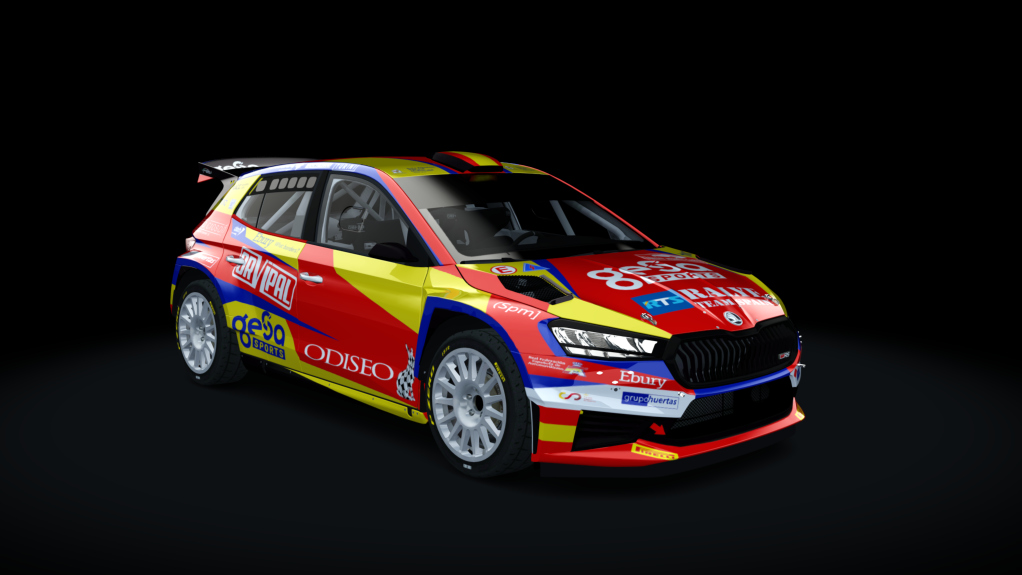 Skoda Fabia RS Rally 2 TFSMOTORSPORT